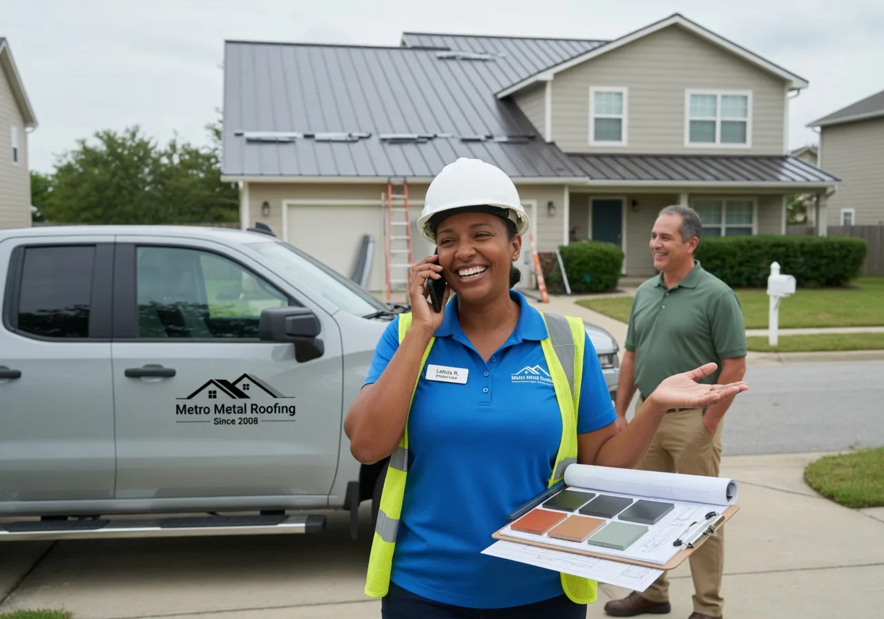Storm Damage Metal Roof Repair in Alburnett, IA